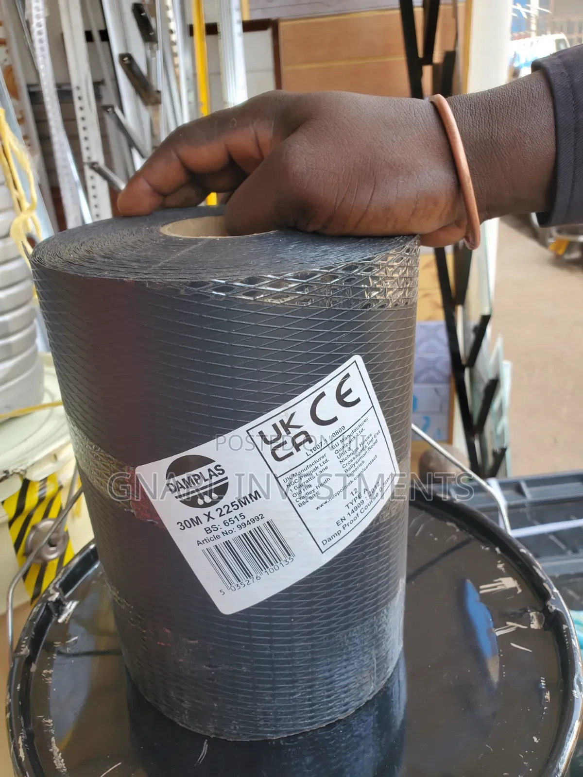 30x225mm Insutech APP Bitumen Waterproofing Membrane Roll 4.5kg/M2