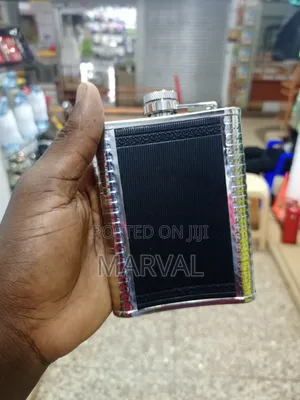 Johnnie Walker-Branded Stainless Steel Hip Flask