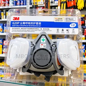 3M 620P Half-Face Respirator Protective Mask Kit