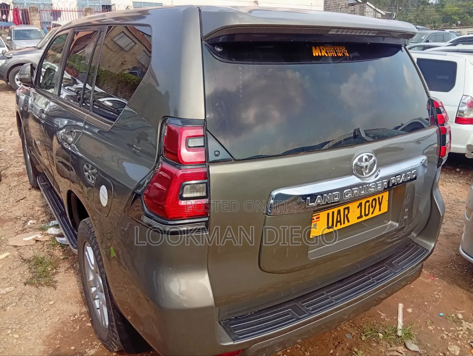 Toyota Land Cruiser Prado 3.0 TD 2012 Gray