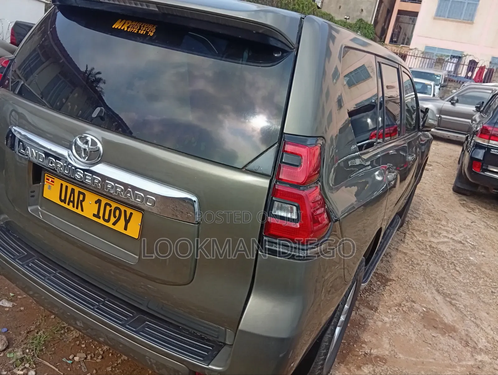 Toyota Land Cruiser Prado 3.0 TD 2012 Gray