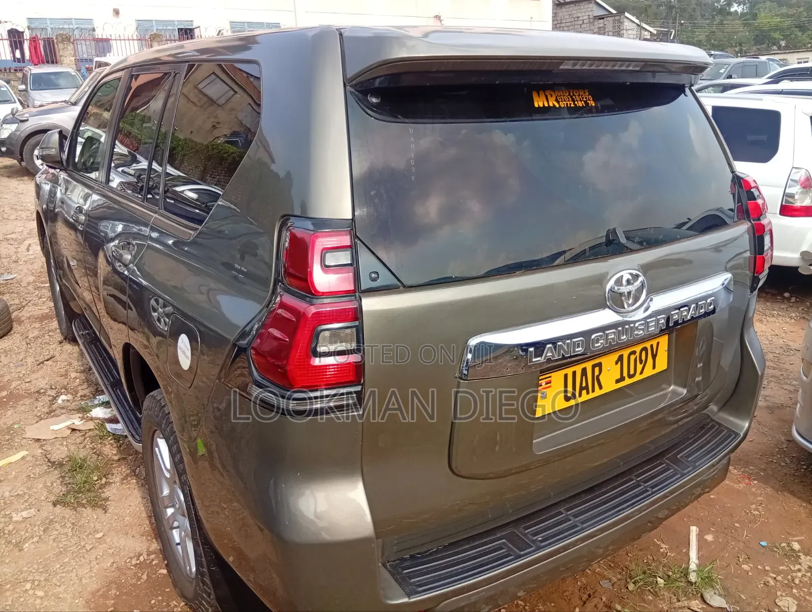Toyota Land Cruiser Prado 3.0 TD 2012 Gray