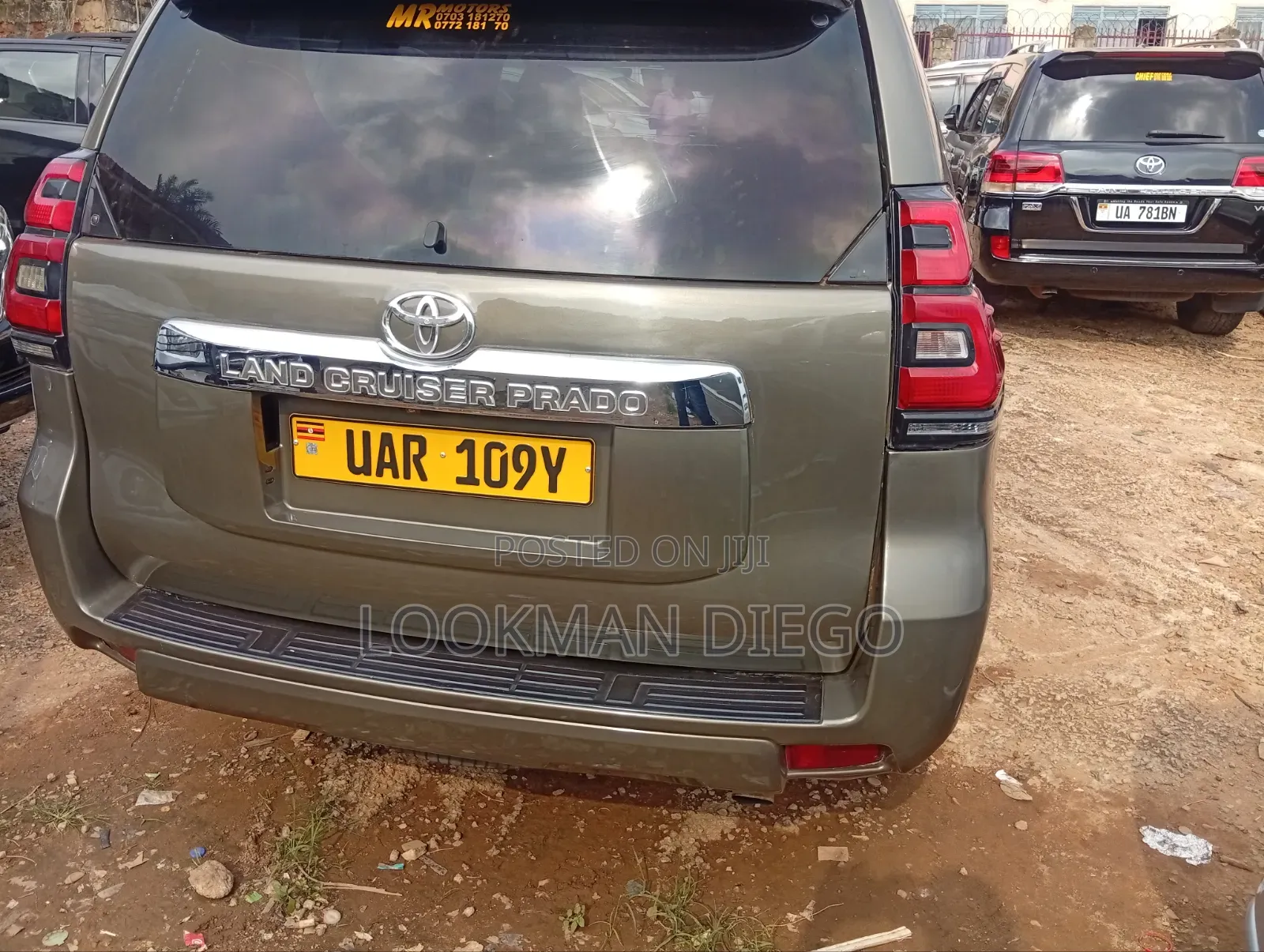 Toyota Land Cruiser Prado 3.0 TD 2012 Gray