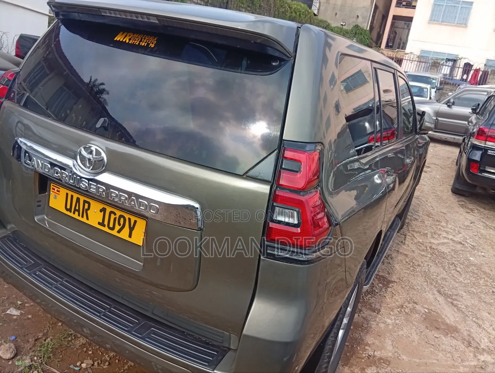 Toyota Land Cruiser Prado 3.0 TD 2012 Gray