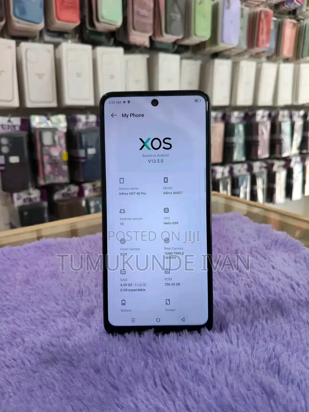 New Infinix Hot 40 256 GB Gold