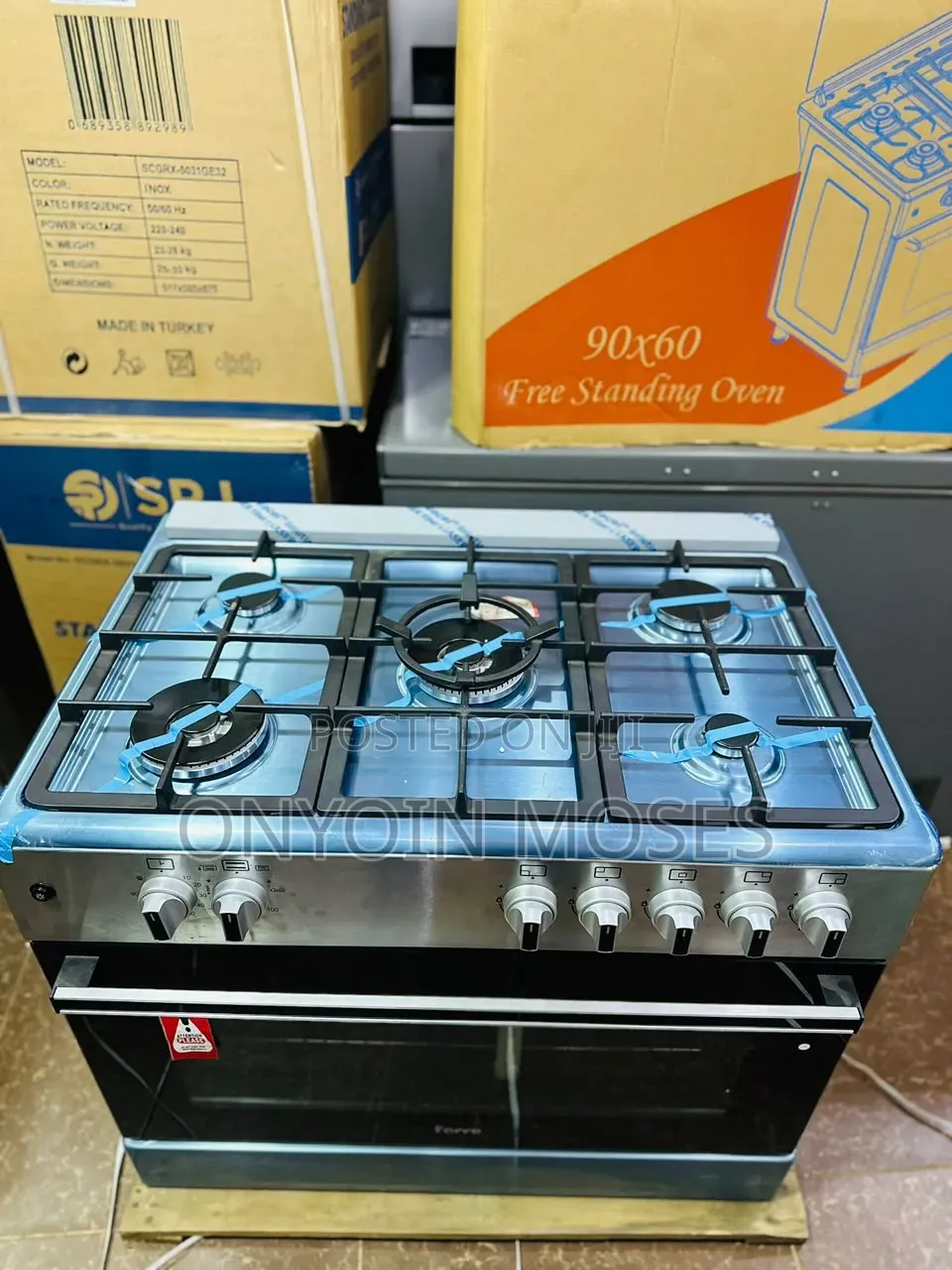 Brand New Blue Flame Gas Cooker 90X60 Full GAS