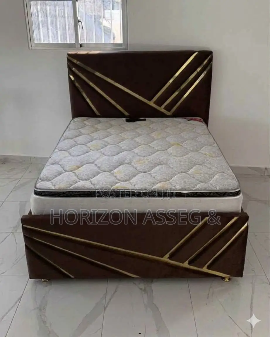 Fabric Sofa Bed 4x6 Brown