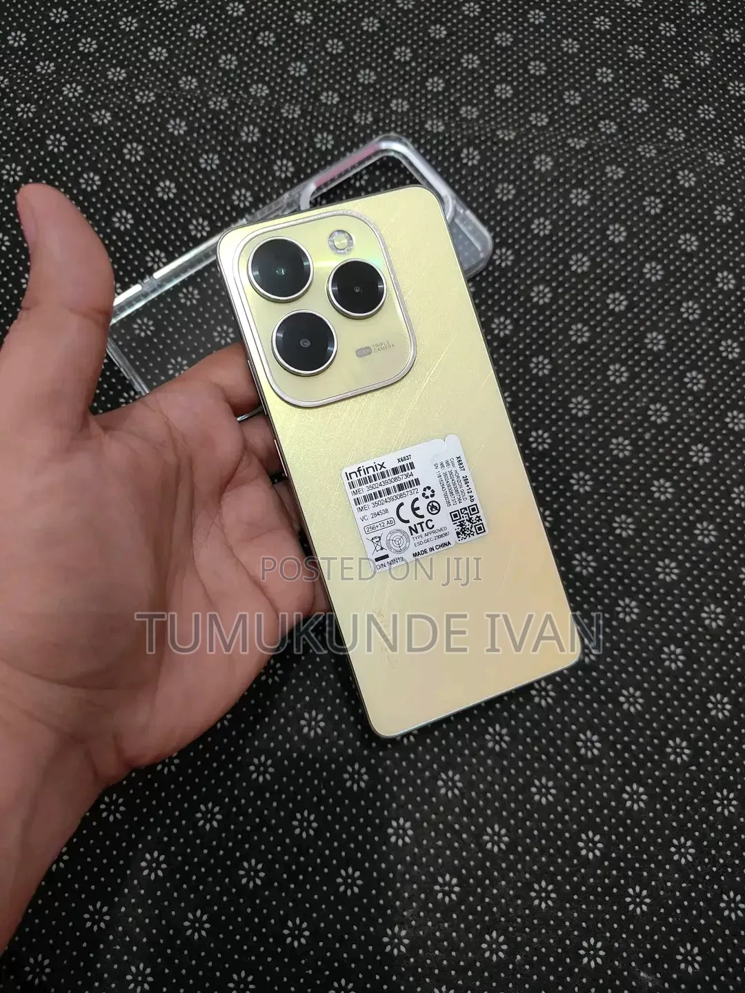 New Infinix Hot 40 Pro 256 GB Gold