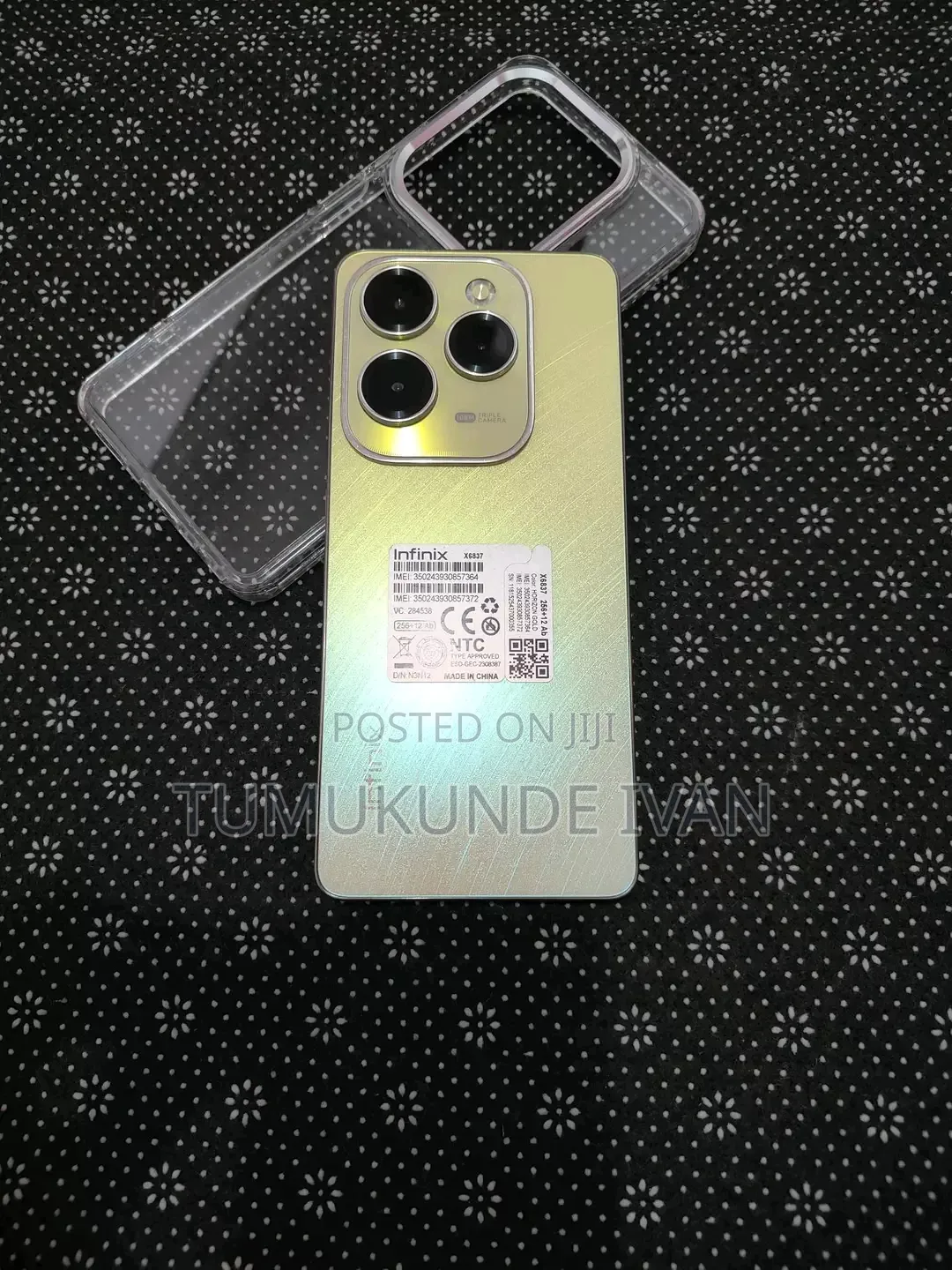New Infinix Hot 40 Pro 256 GB Gold