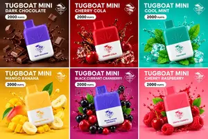 Tugboat Mini 2000 Puffs 20mg Disposable Vape