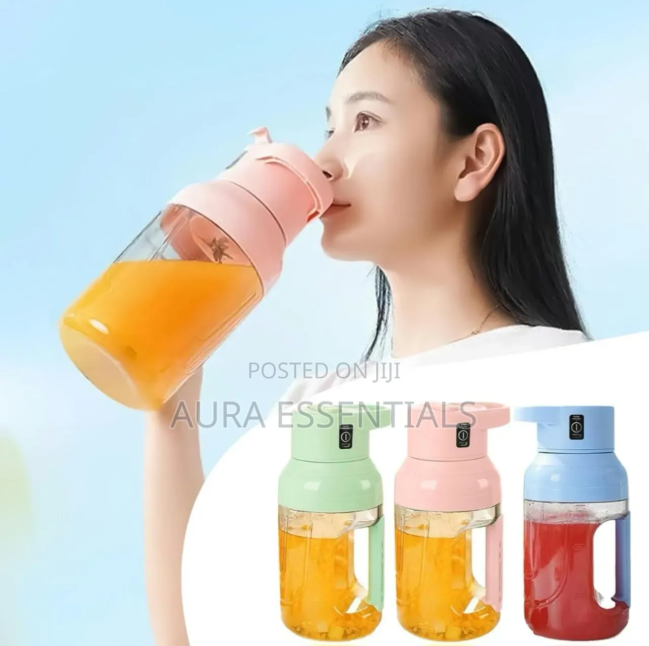 8 Blades Electric Large Capacity Fruit Juicer