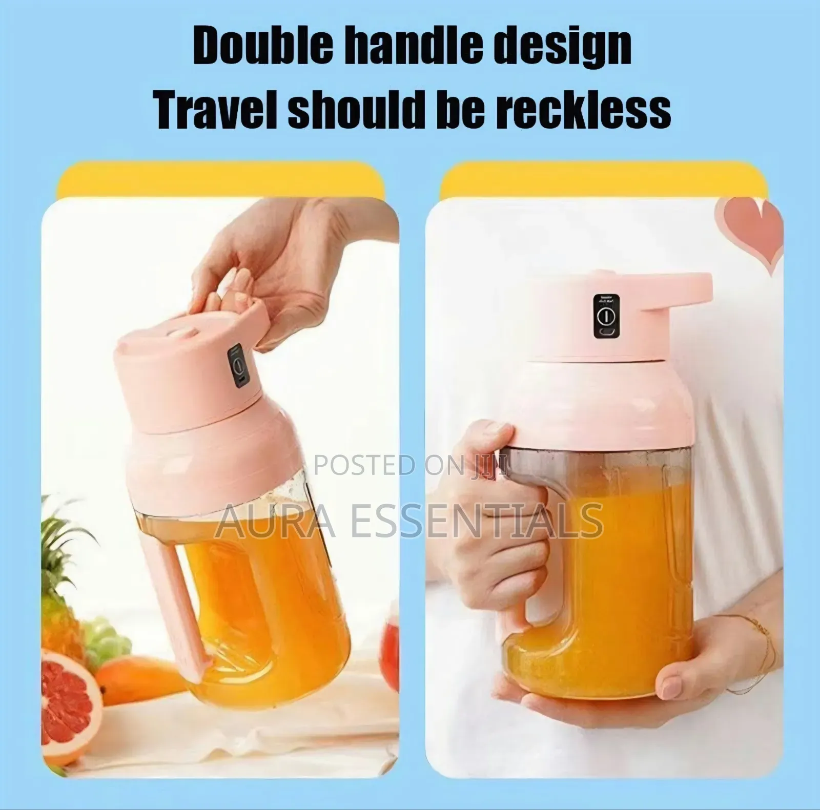8 Blades Electric Large Capacity Fruit Juicer