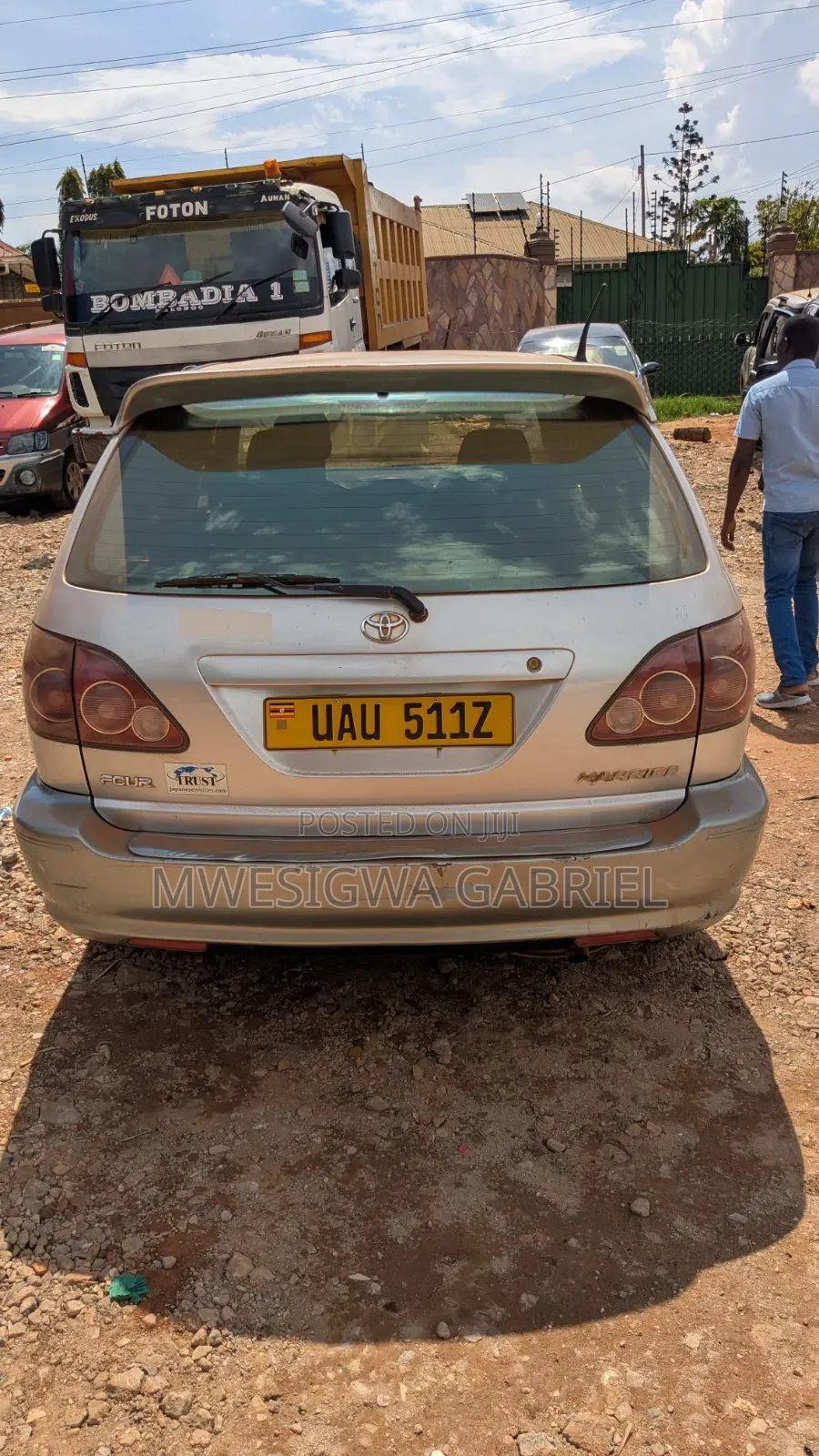 Toyota Harrier 2003 Silver