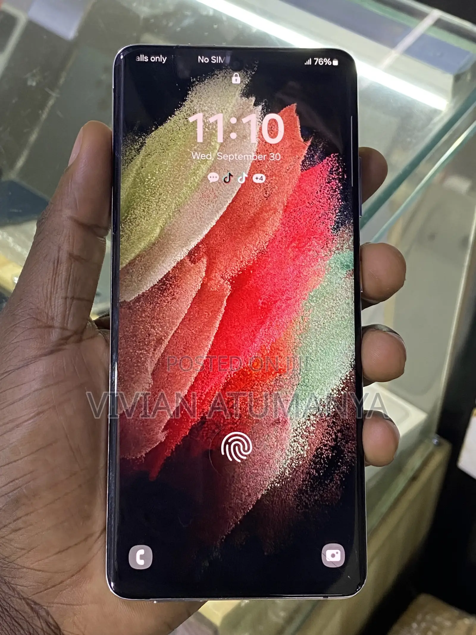 Samsung Galaxy S21 Ultra 5G 128 GB Silver