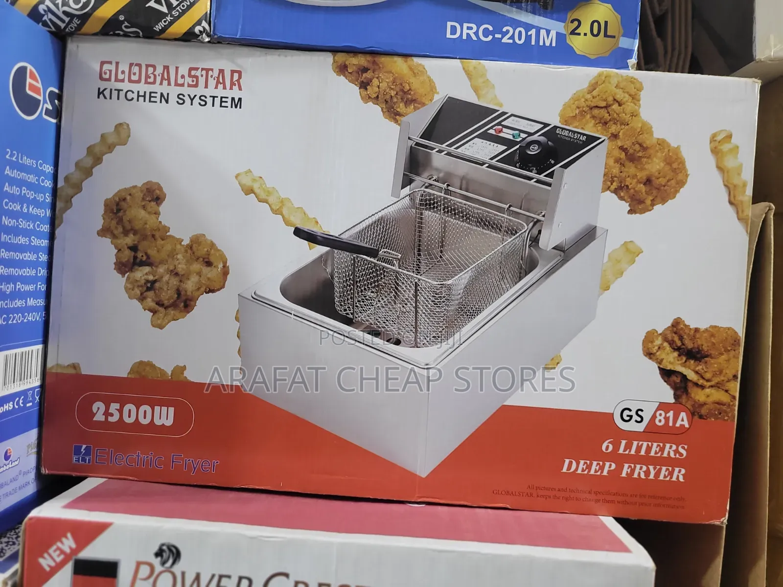 Global Star Single Deep Fryer