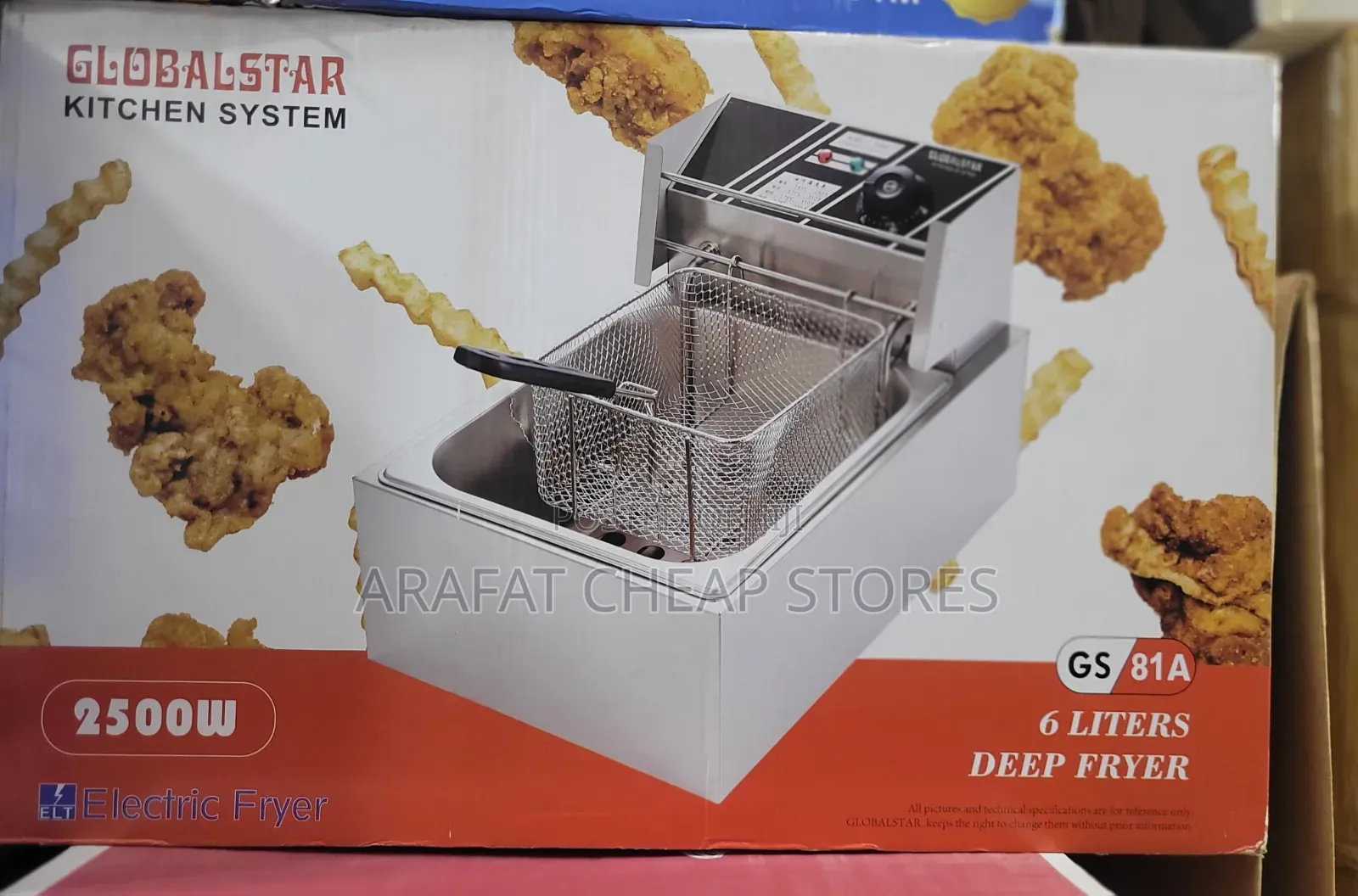 Global Star Single Deep Fryer