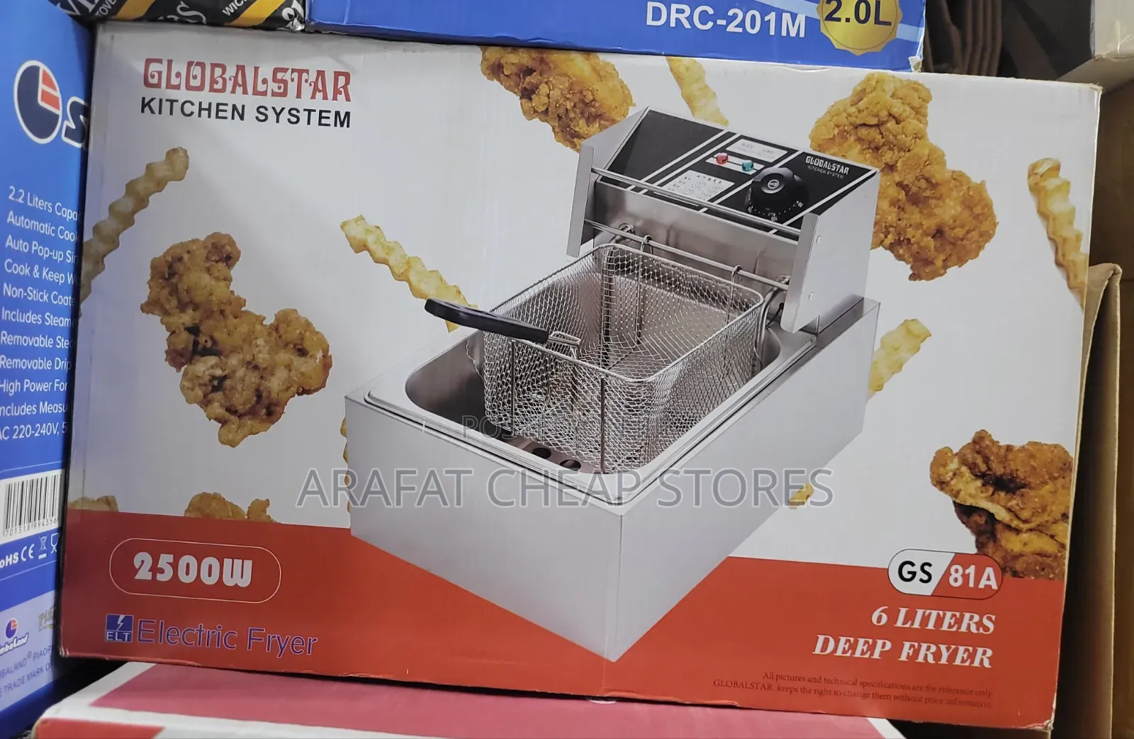 Global Star Single Deep Fryer