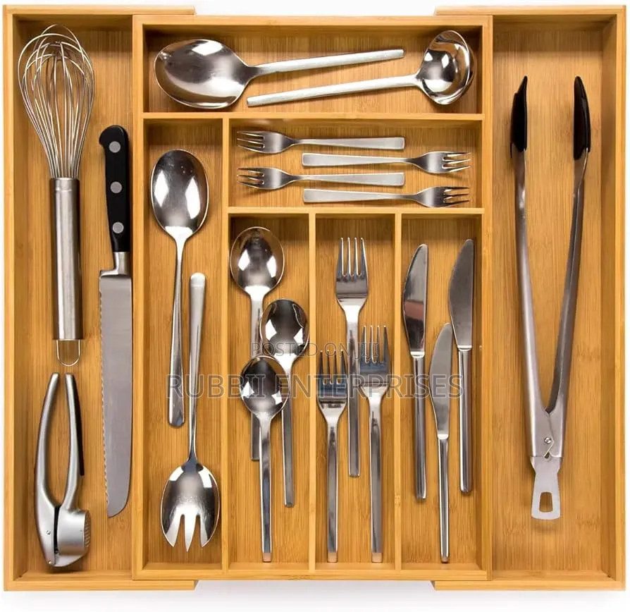 Bamboo Drawer Organizer