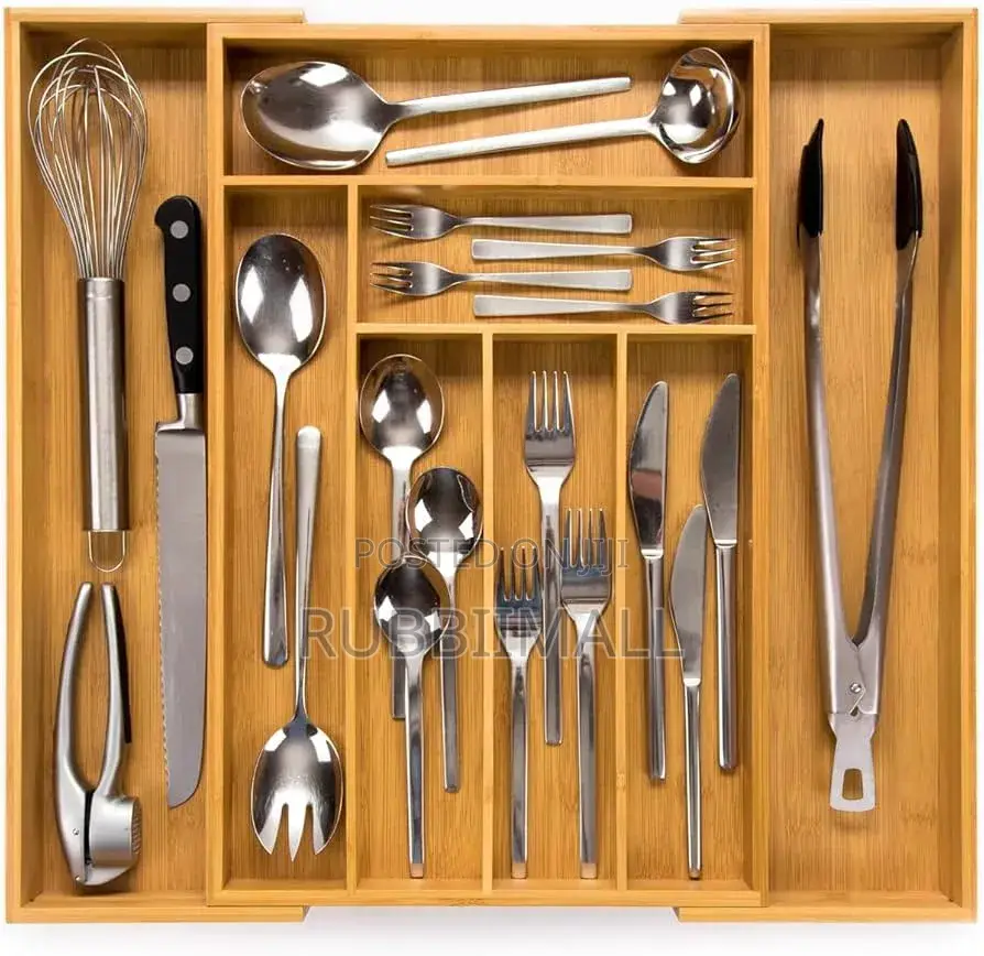 Bamboo Drawer Organizer
