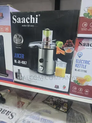 Saachi Juicer NL-JU-4067 – 2-Speed Electric Juice Extractor With 400ml