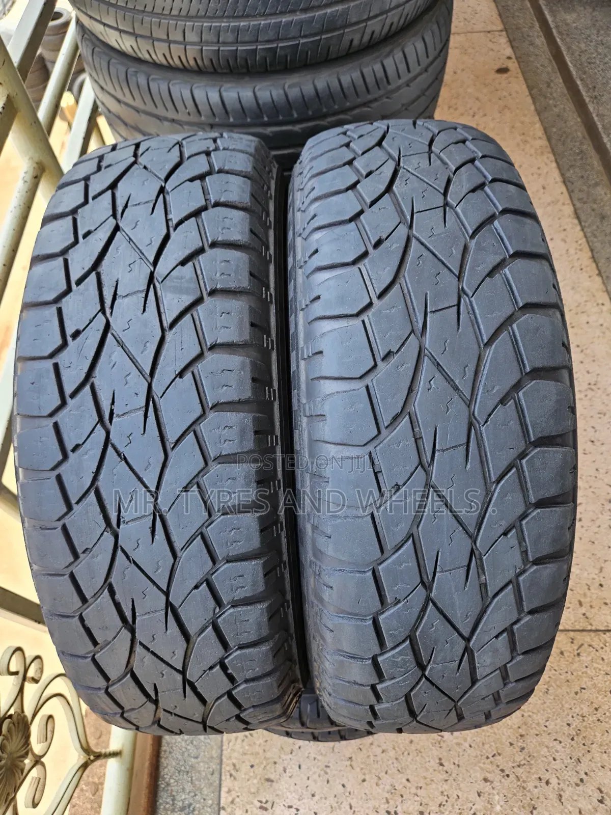 225 75 R15C With a 6PR Ecovision All Terrain AT Tires Still Gd Tires.