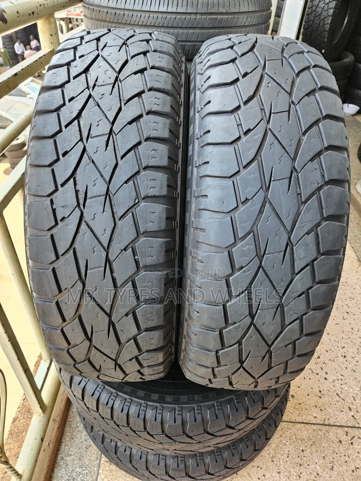 225 75 R15C With a 6PR Ecovision All Terrain AT Tires Still Gd Tires.