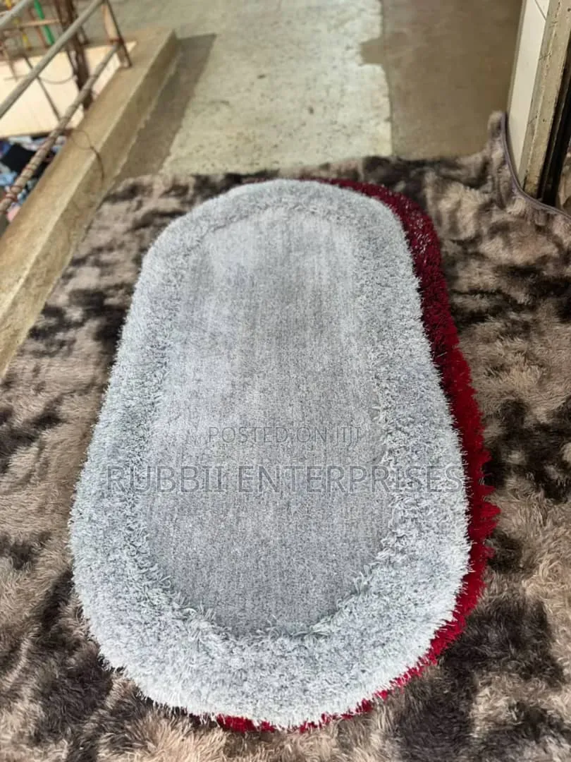 Bedside Rugs ~ Grey/Brown