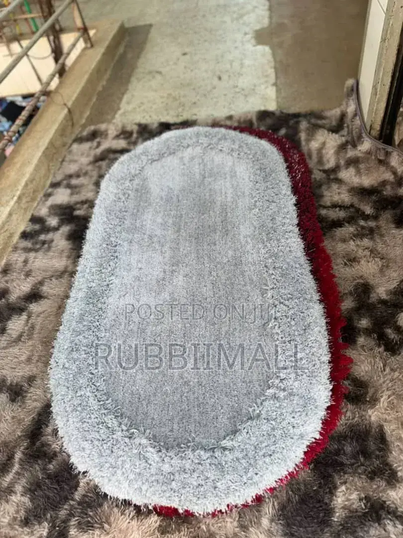 Bedside Rugs ~ Grey/Brown