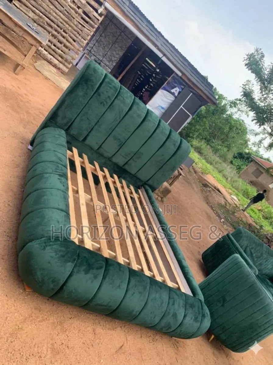 Fabric Sofa Bed 6x6 Premium Quality Green