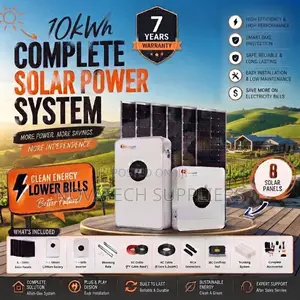 10kwh Solar Power Full System With 6kva Low-Frequency Inverter
