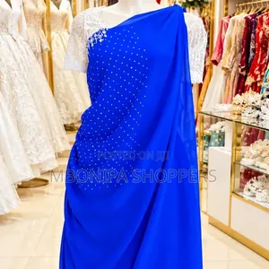 Mushanana – Elegant Royal Blue Traditional Wear