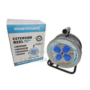 Edon Promax 50m Heavy Duty Industrial Extension Cable Reel 2.5mm2
