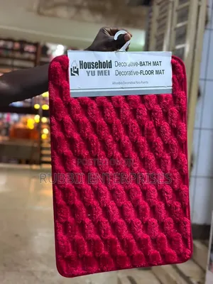 Door Mat ~ Dark Maroon