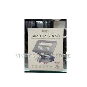 YESIDO LP06 Laptop Stand – 360° Rotating Aluminum Alloy, Foldable