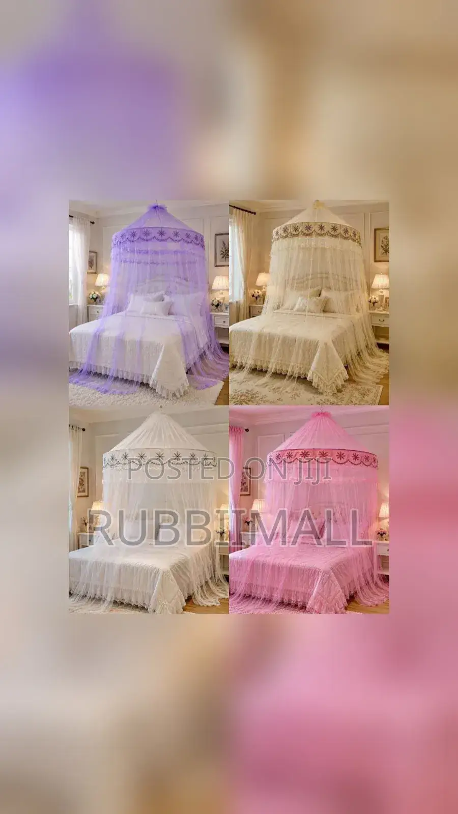 King Size Round Mosquito Net 6×6