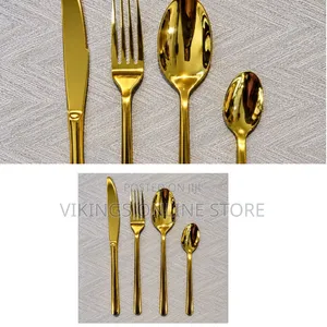 Modern Gold Flatware Collection