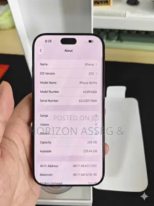 New Apple iPhone 18 Pro 512 GB Red