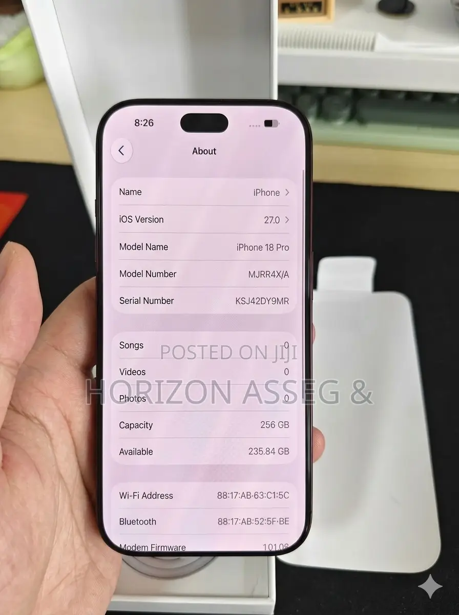 New Apple iPhone 18 Pro 512 GB Red