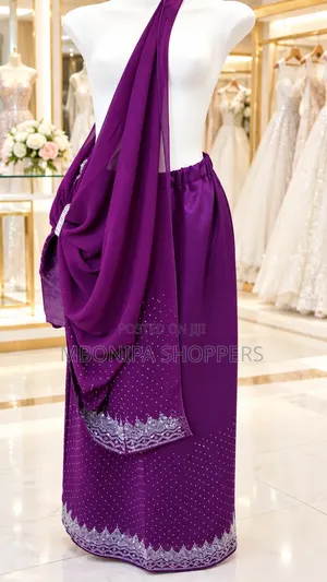 Mushanana – Elegant Purple Traditional Wedding Outfit