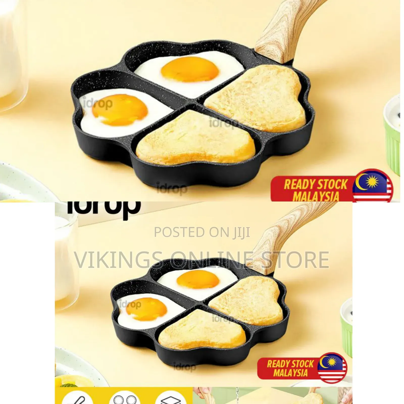 Heart Shaped Breakfast Pans