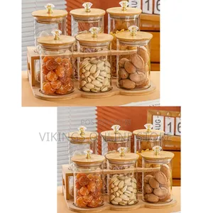 6pc Glass Canister Set