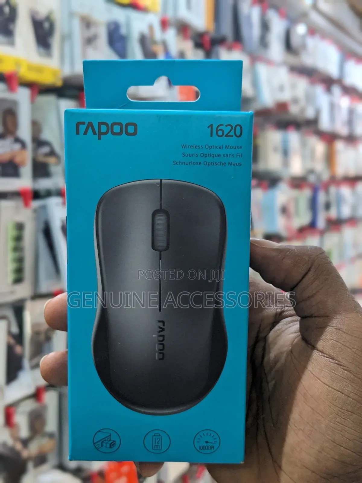 Rapoo 1620 Wireless Optical Mouse