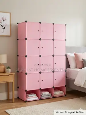 Portable Plastic Wardrobe Storage Organizer/Wardrobe /Closet