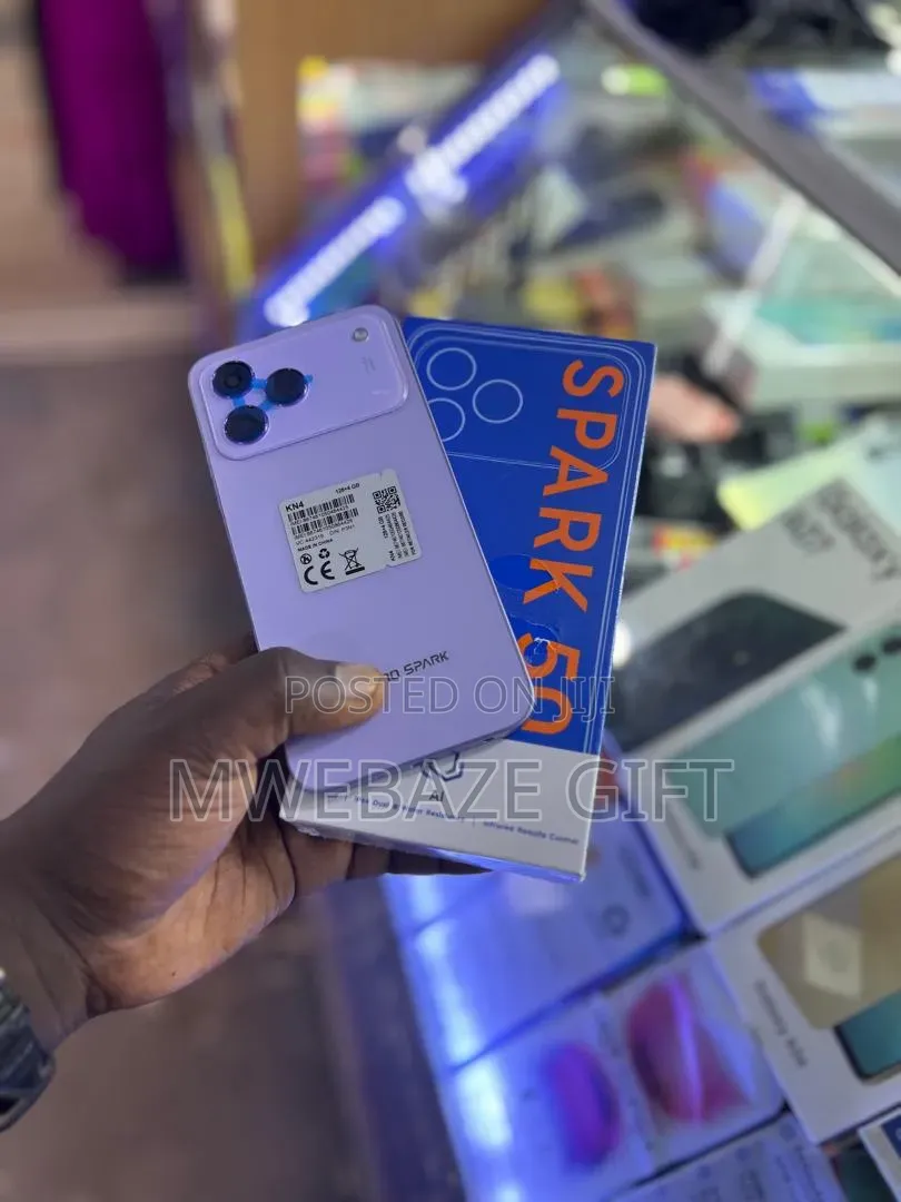New Tecno Spark 50 128 GB Purple