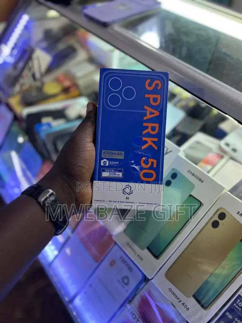New Tecno Spark 50 128 GB Purple