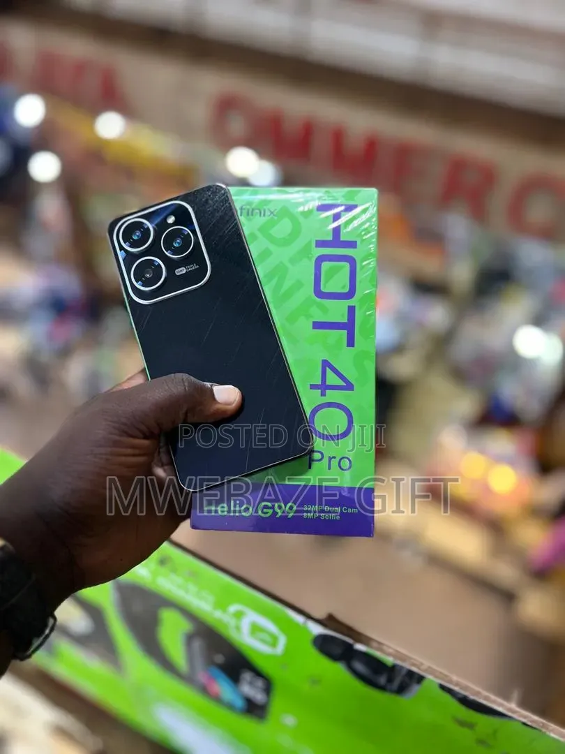 New Infinix Hot 40 Pro 256 GB Black