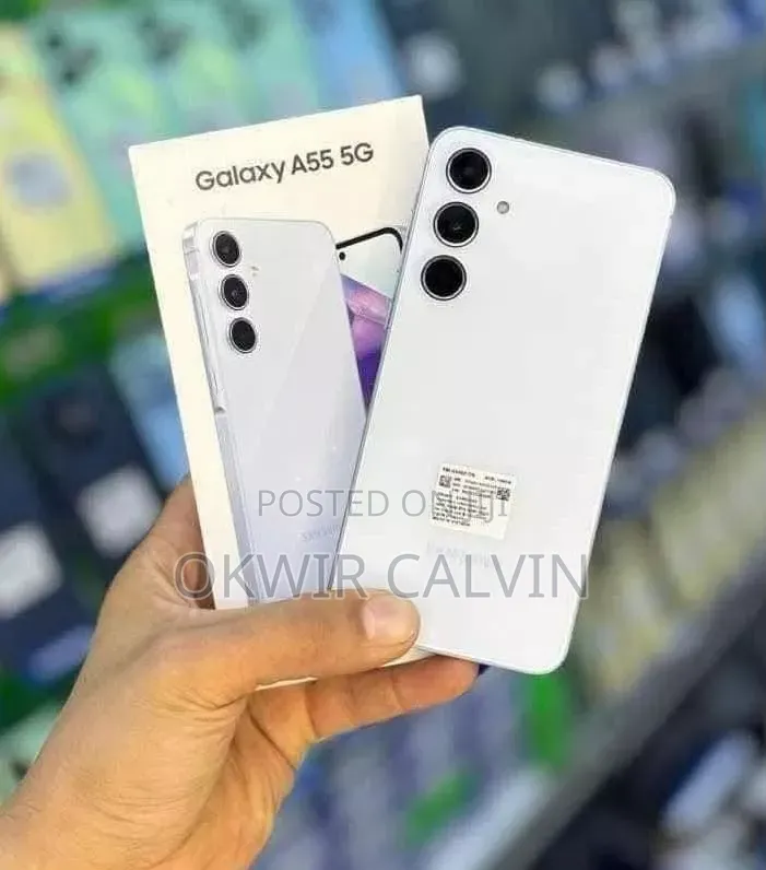 New Samsung Galaxy A55 256 GB White