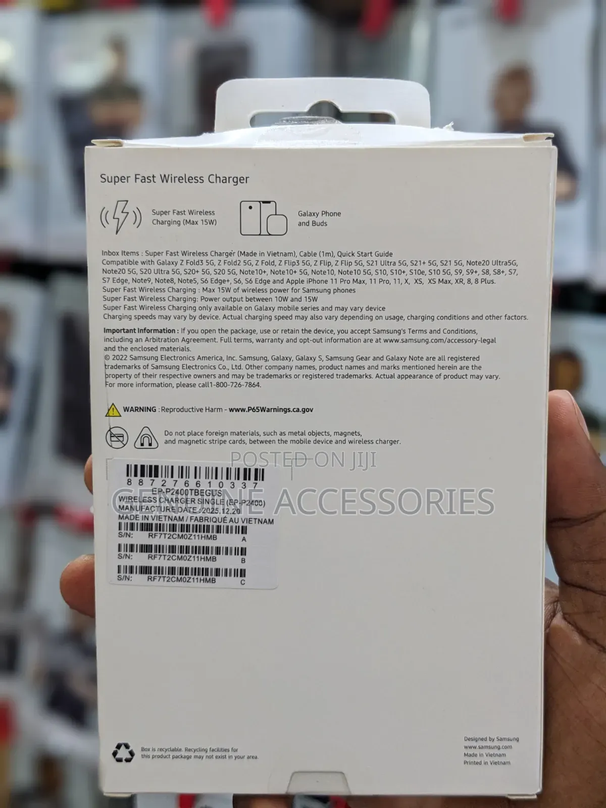 Samsung Super Fast Wireless Charger 15W