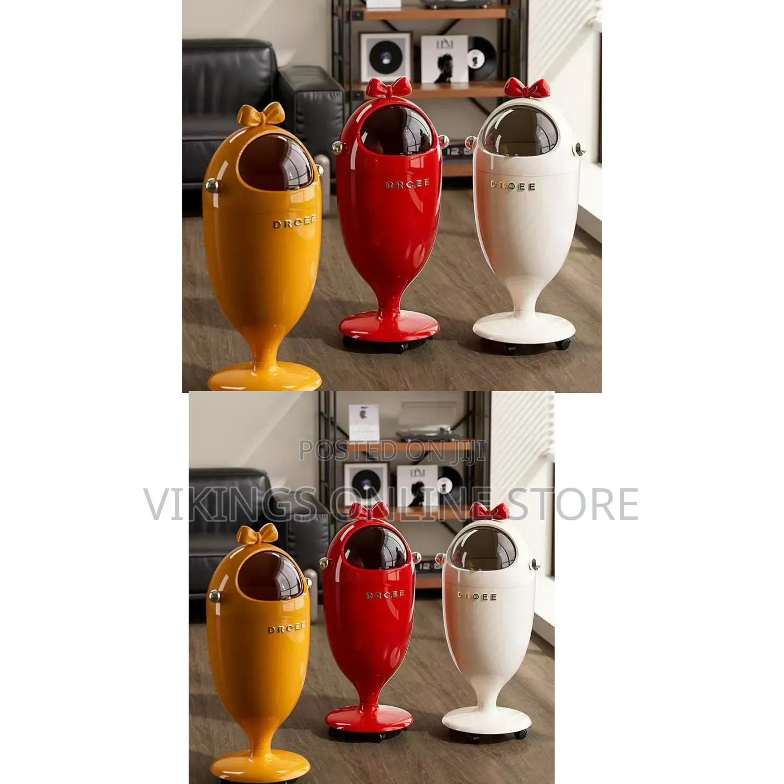 Aesthetic Mobile Dustbins
