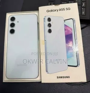 New Samsung Galaxy A55 256 GB White